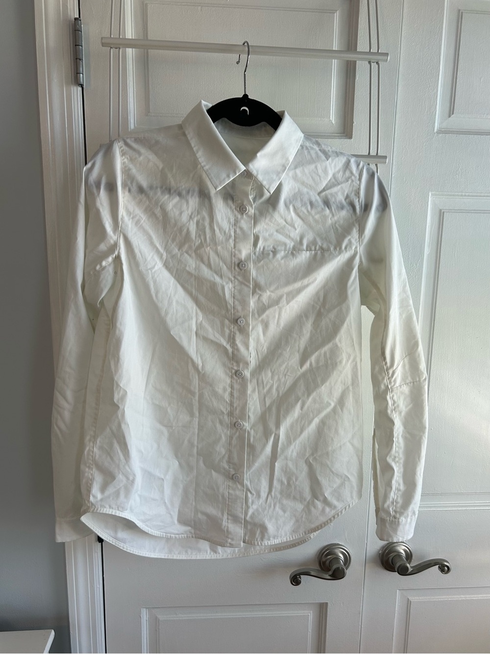lululemon athletica White Button-Down Shirt